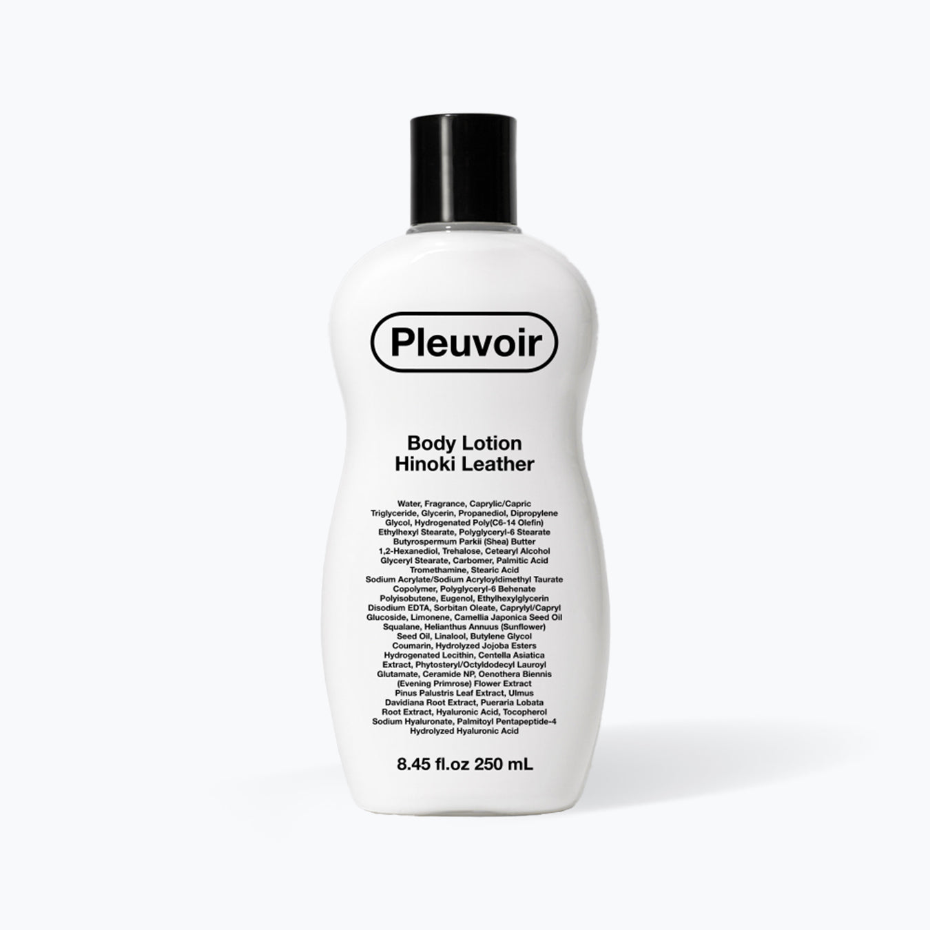 PLEUVOIR Body Lotion Hinoki Leather 8.45 fl.oz 250ml