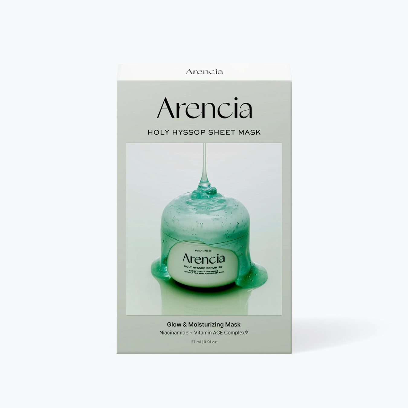 ARENCIA Holy Hyssop Sheet Mask 1pc