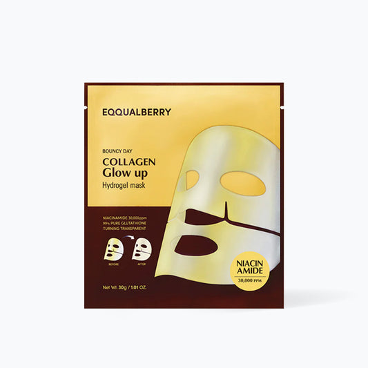 EQQUALBERRY Collagen Glow Up Hydrogel Mask 30g
