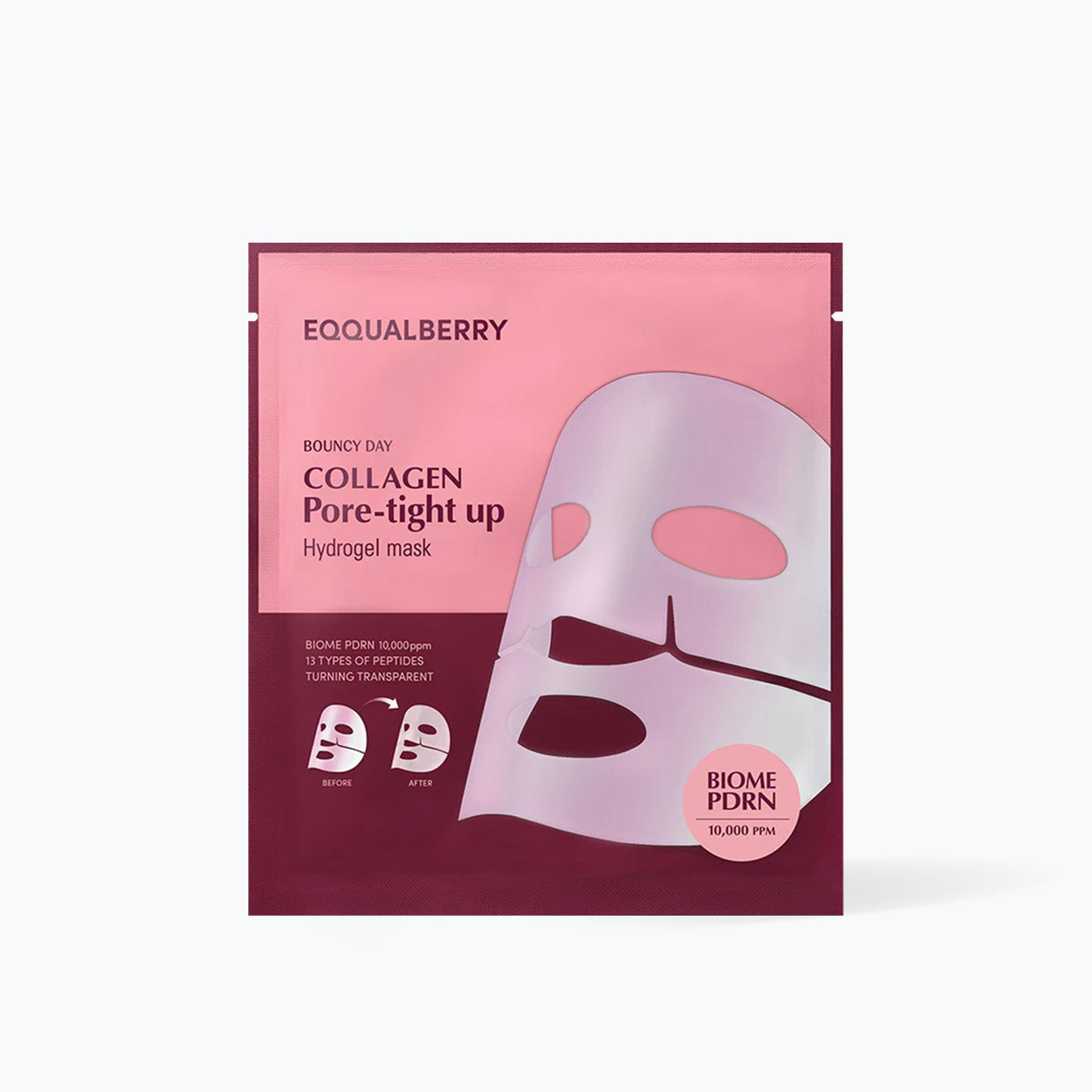 EQQUALBERRY Collagen Pore-Tight Up Hydrogel Mask 30g