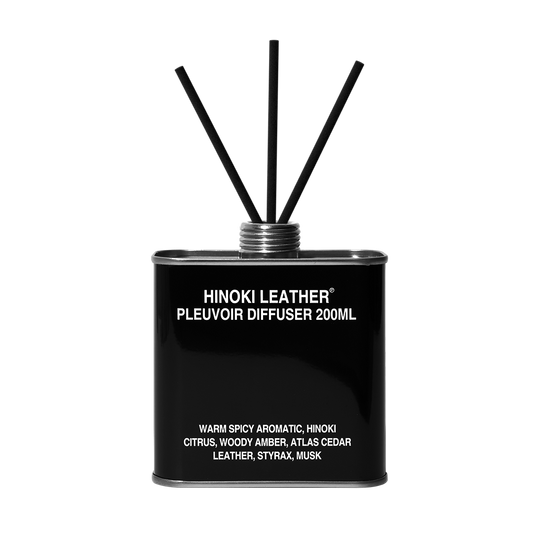 PLEUVOIR Hinoki Leather Diffuser 200ml