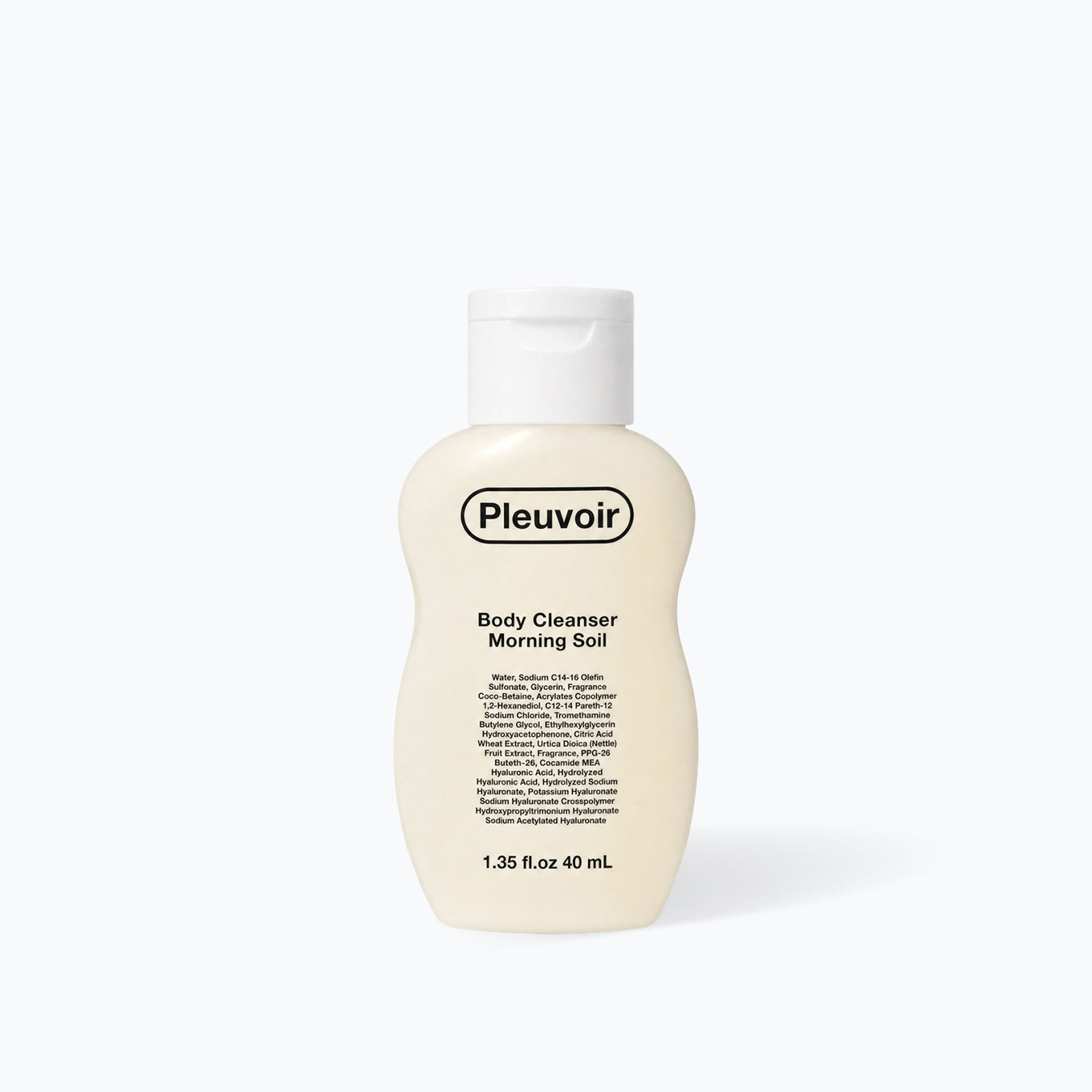 PLEUVOIR Body Cleanser Morning Soil 40ml