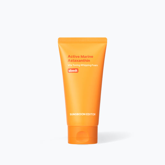 SUNGBOON EDITOR Active Marine Astaxanthin Vita Toning Whipping Foam 120g