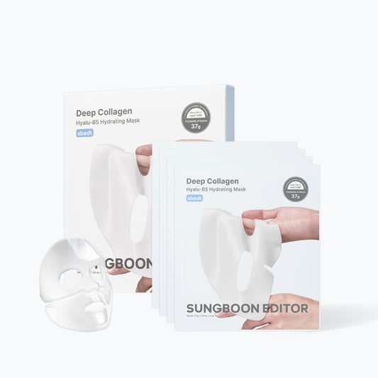 SUNGBOON EDITOR Deep Collagen Hyalu-B5 Hydrating Mask 4s/ box