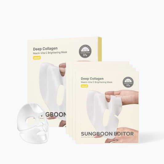 SUNGBOON EDITOR Deep Collagen Niacin Vita C Brightening Mask 4s/ box