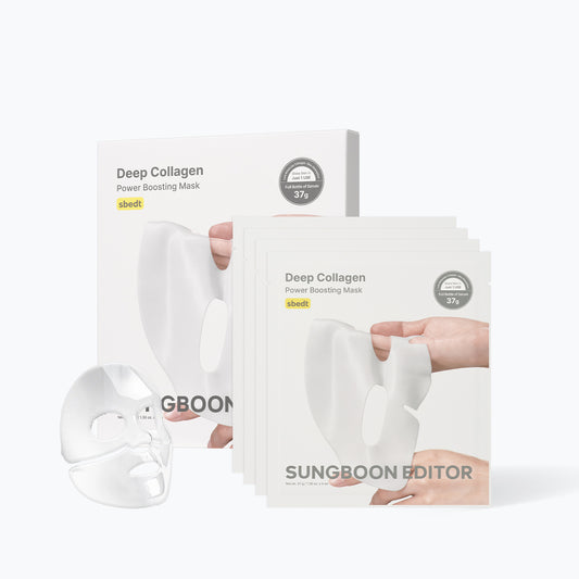 SUNGBOON EDITOR Deep Collagen Power Boosting Mask 37g 4s/ box