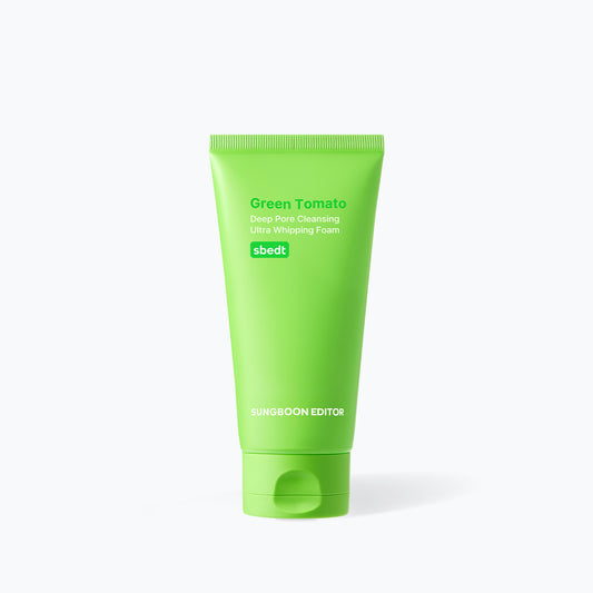 SUNGBOON EDITOR Green Tomato Deep Pore Cleansing Ultra Whipping Foam 120g